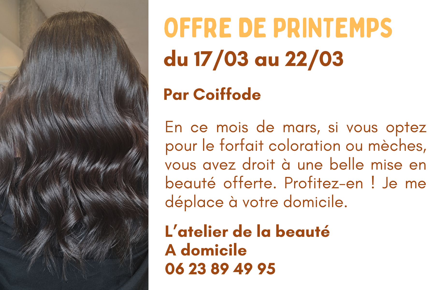 Offre de Printemps - Coiffode