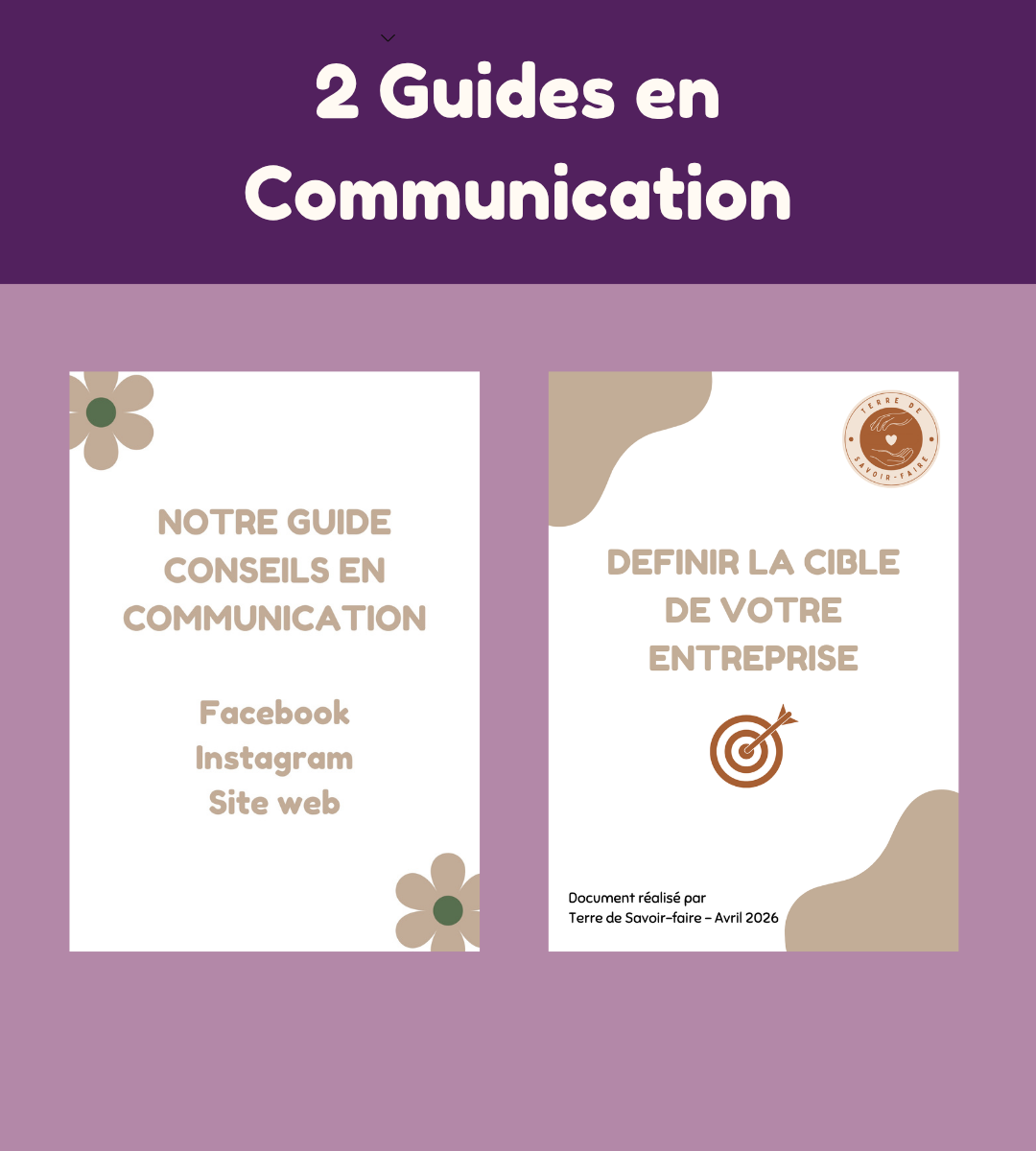 PACK VISUELS FLEURISTE (violet) – Image 4