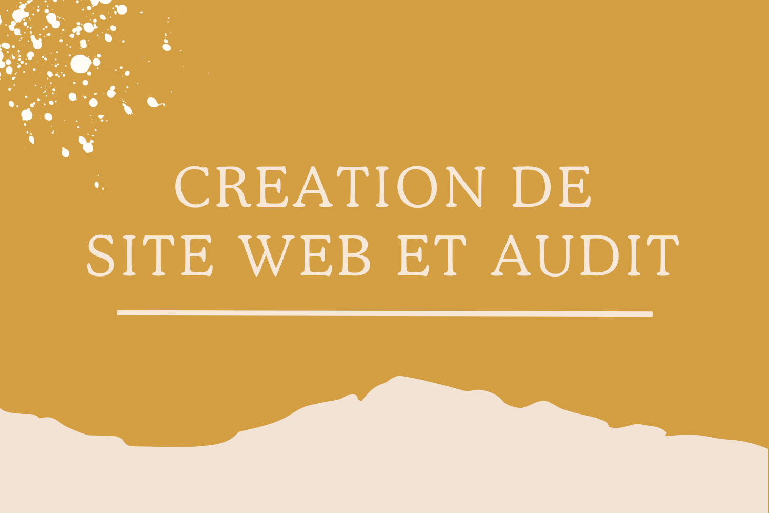 Créer mon site internet avec Terre de Savoir-faire. Site internet prêt et personnalisé.