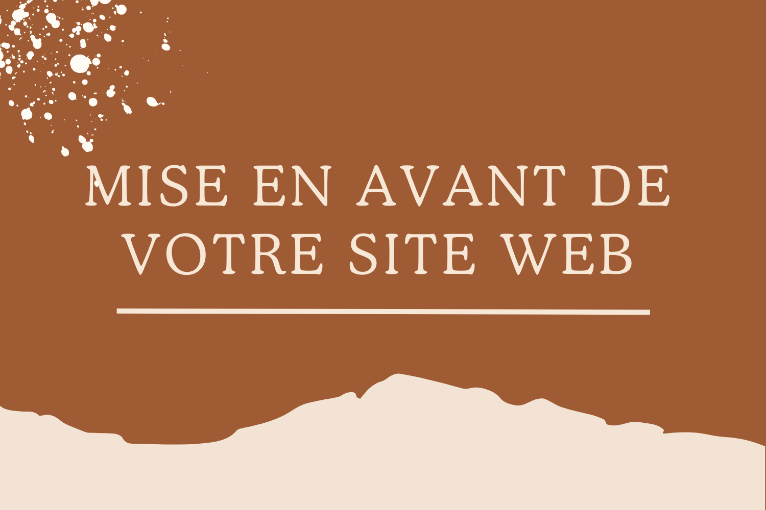 Faites la promotion de votre site web avec Terre de Savoir-faire !