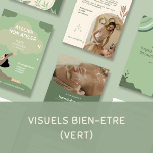 PACK VISUELS BIEN-ETRE (vert)