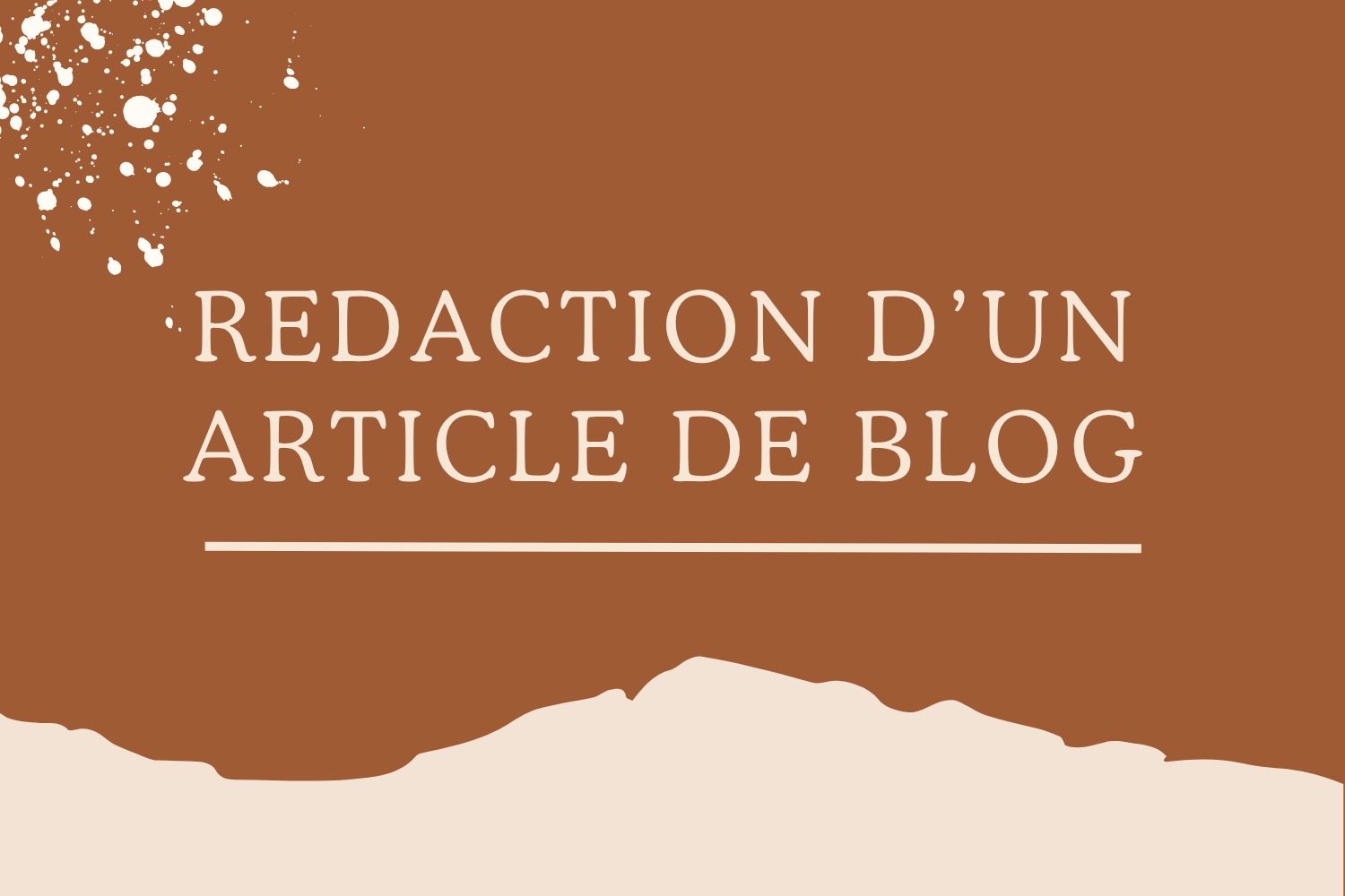 Vous souhaitez mettre votre entreprise en avant via un article de blog ? Faites appel à nos talents d'écriture sur Terre de Savoir-faire !