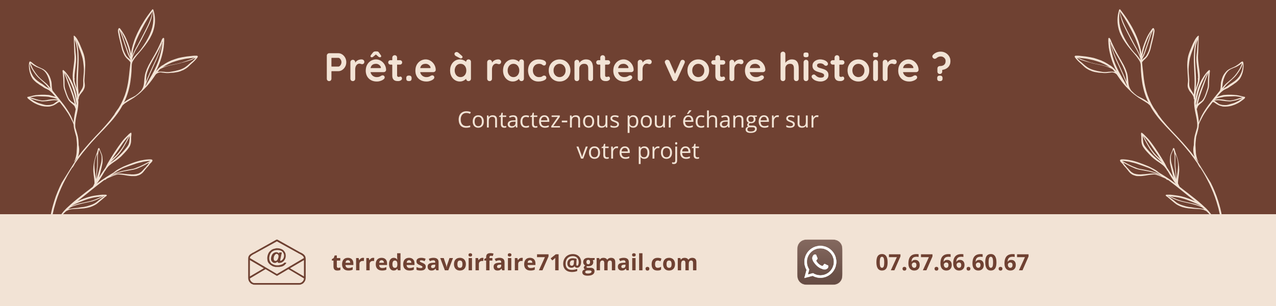 Contact terre de savoir-faire